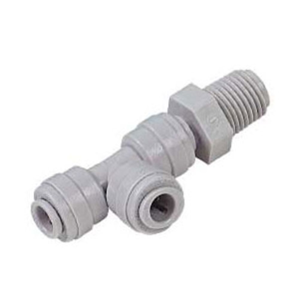 DMfit Male Run Swivel - 5/16 Push-in x 1/4 NPTF