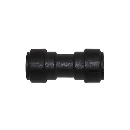 John Guest ProLock Black Reducing Coupler - 1/2 CTS x 3/8 CTS