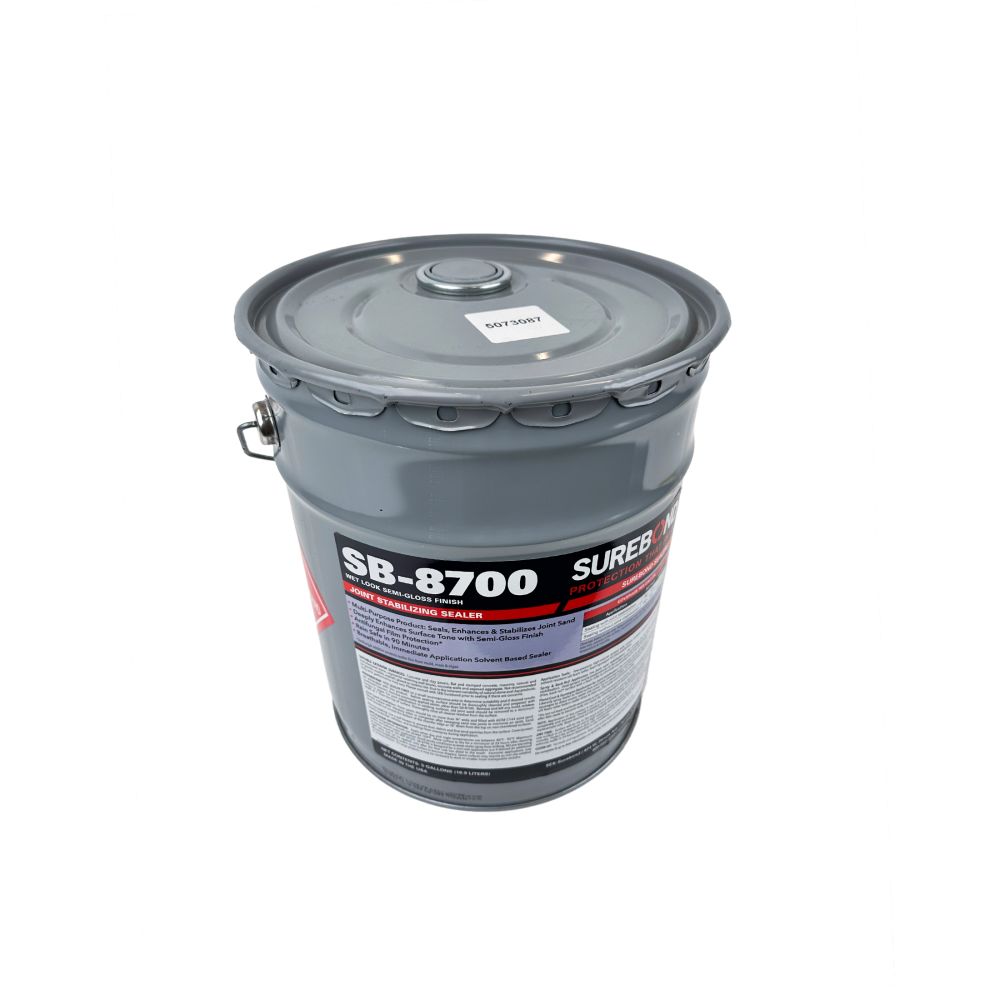Surebond SB-8700P Wet-Look Joint Stabilizing Solvent Based Sealer with Anti-Fungal 5 Gallon