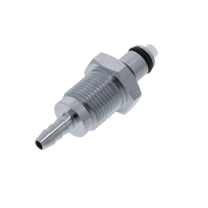 MCD4202EPR Valved Panel Mount Hose Barb Coupling Insert 1/8 ID Barb
