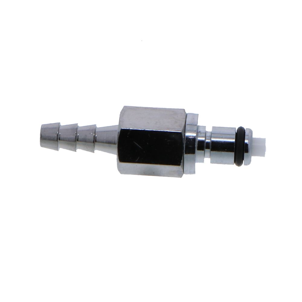MCD2203V Valved In-Line Hose Barb Coupling Insert 3/16" ID Barb FKM [Viton] O-rings