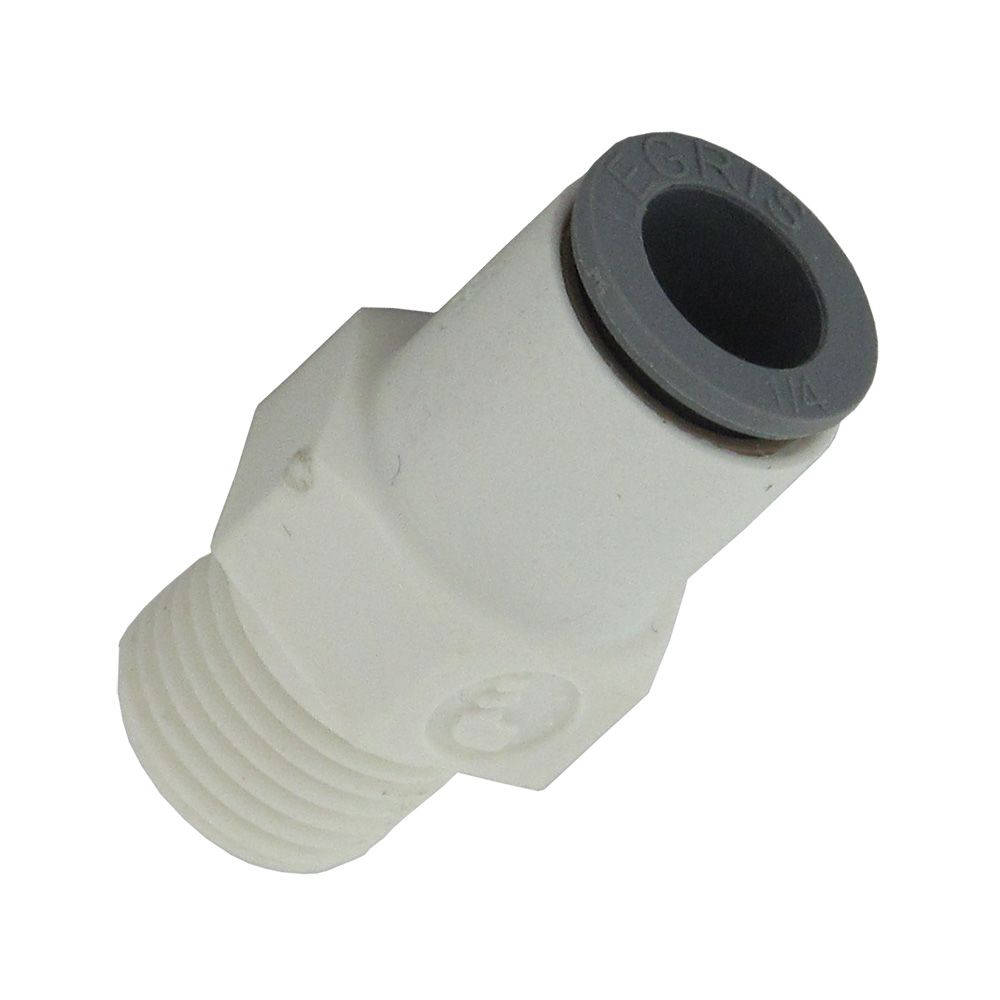 Parker LIQUIfit Male Connector - 3/8 x 1/8 NPTF