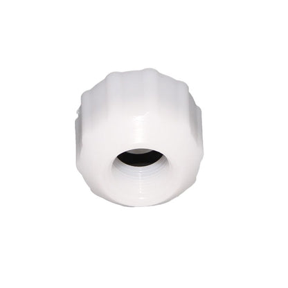 NeoFit - Acetal Natural White F/F Reducer 3/8" x 3/4" Thread BSPP