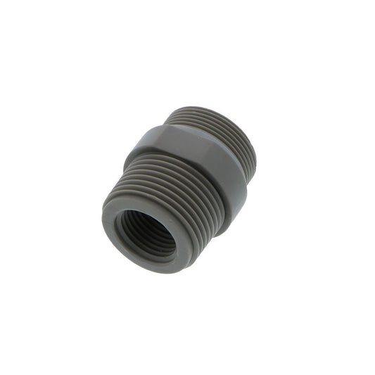 Axeon 201838 Flow meter Nipple for 1-10 & 2-20 GPM Flow Meters - 0.1-1, 0.2-2, 1-5 GPM