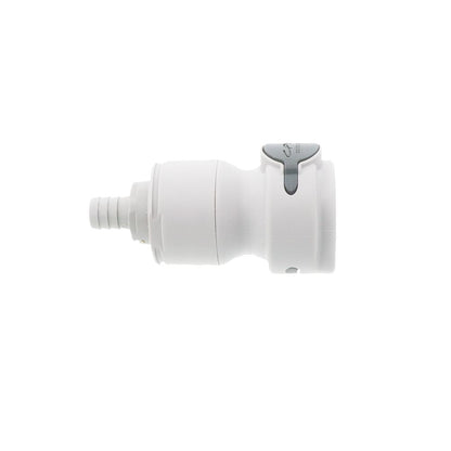 NSHD17008 Valved In-Line Hose Barb Coupling Body 1/2 ID