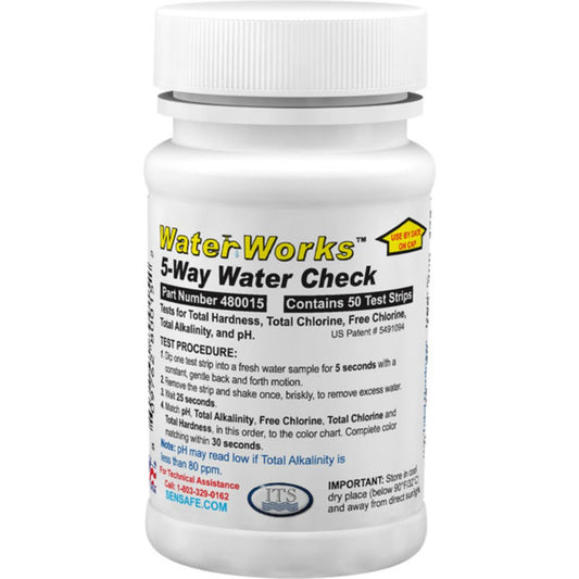 WaterWorks™ 5-WAY Water Check Test Strips