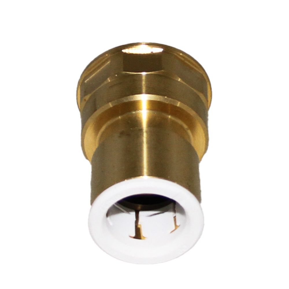 John Guest Lead Free Brass Flare Female Connector - 3/8 x 3/8 FFL