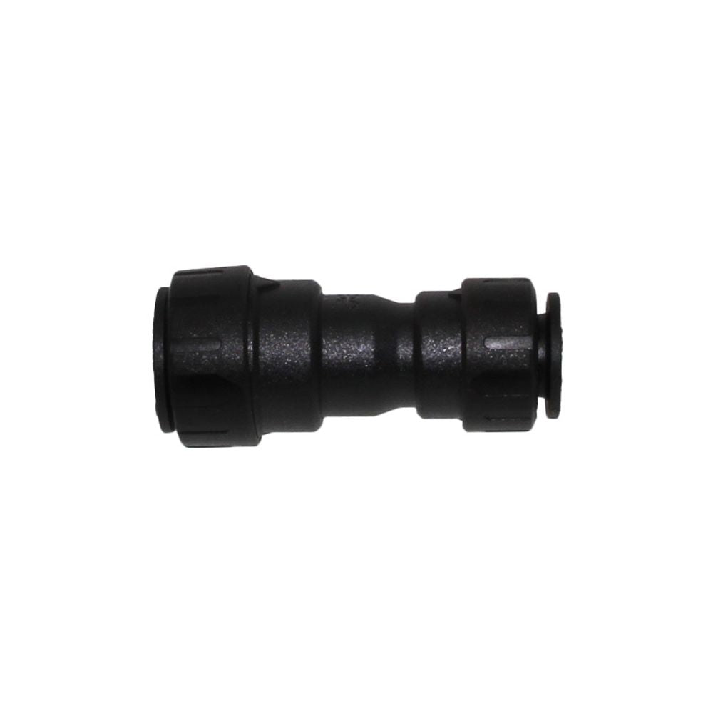 John Guest ProLock Black Coupler - 3/8 CTS