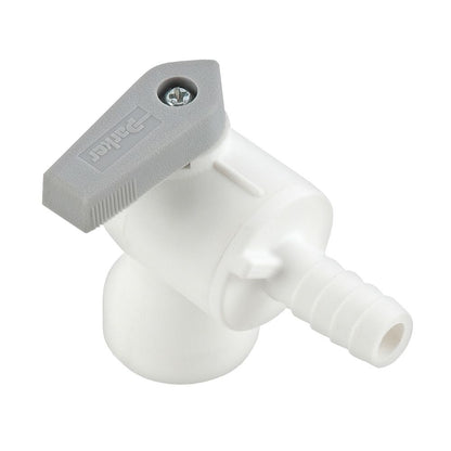 Parker Liquifit Par-Barb Valve Female Elbow - 1/4 ID Barb x 1/4 FPT