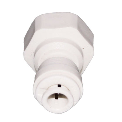 John Guest Female Adapter NPTF Polypro - 1/4 x 1/4 NPTF