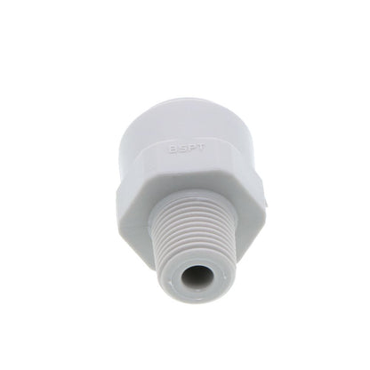 John Guest Male Connector BSPT - 1/4 x 1/8  BSPT