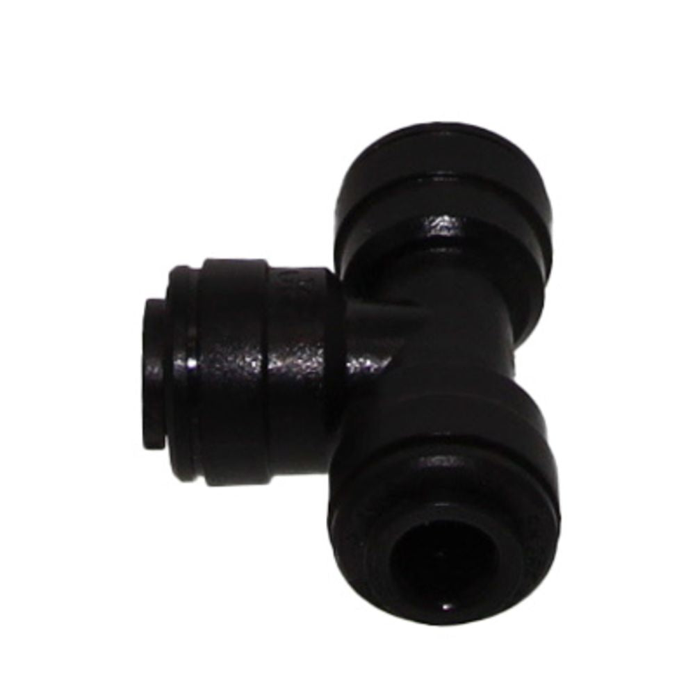 John Guest Union Tee BLACK ACETAL - 18mm