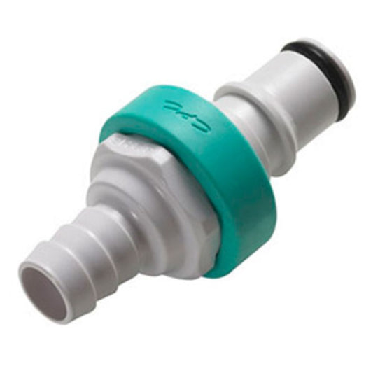 NS4D2200606 ABS Valved In-Line Hose Barb Coupling Insert 3/8 ID Barb