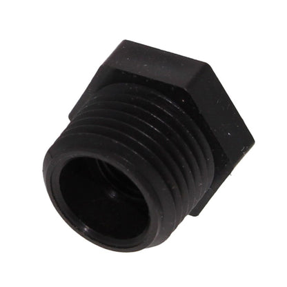 Bushing 1/2" MNPT x 1/4" FNPT - Polypropylene Black