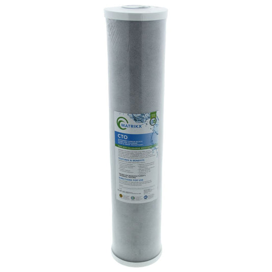 Filtrex Matrikx CTO 20" - 32-450-20-GREEN - BB Green Carbon Block Filter 5 mic