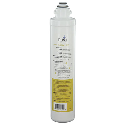 Aqua Flo 41407009 Quick Change Carbon Block Filter 1 mic