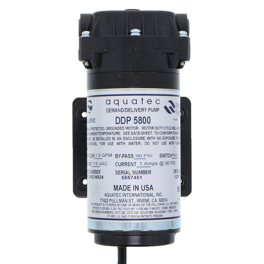 Aquatec 5853-2H02-N524 Pump 1.5 GPM, 3/8"JG, 115V