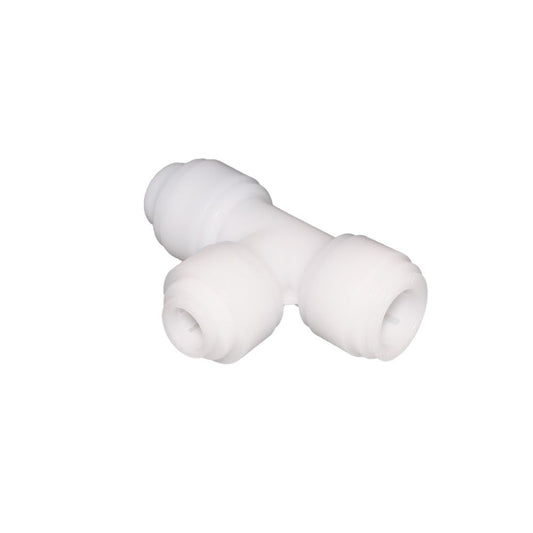 NeoFit - Acetal Natural White Union Tee 6mm tube