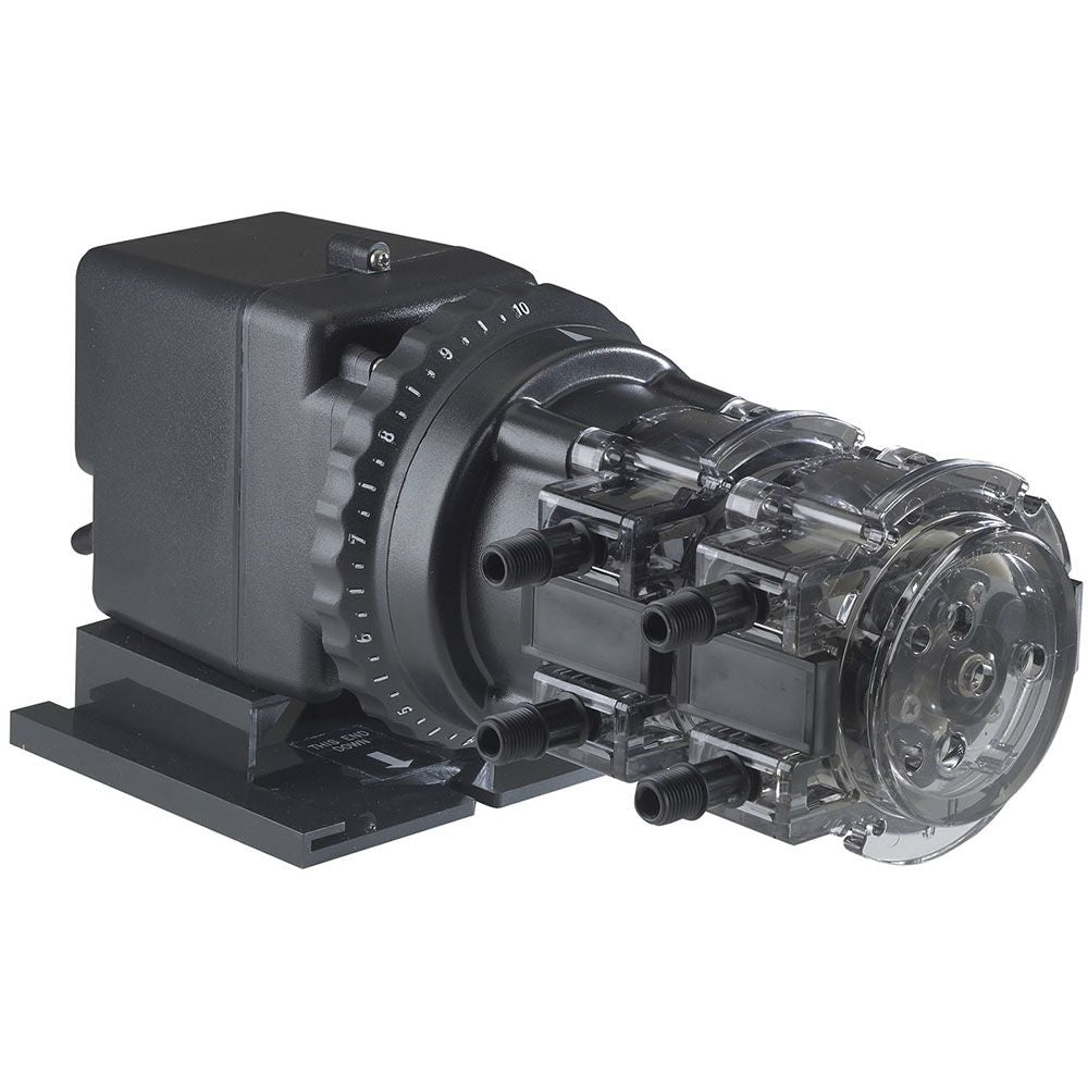 Stenner Double Head Adjustable Output Pump 0.5 - 10 GPD #1 Tube 120V