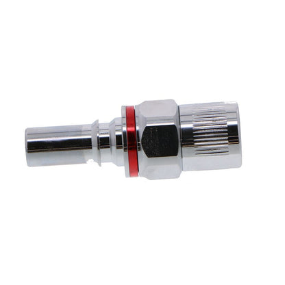 LQ4D20006RED Valved In-Line 3/8" PTF Liquid Cooling Coupling Insert Warm Red