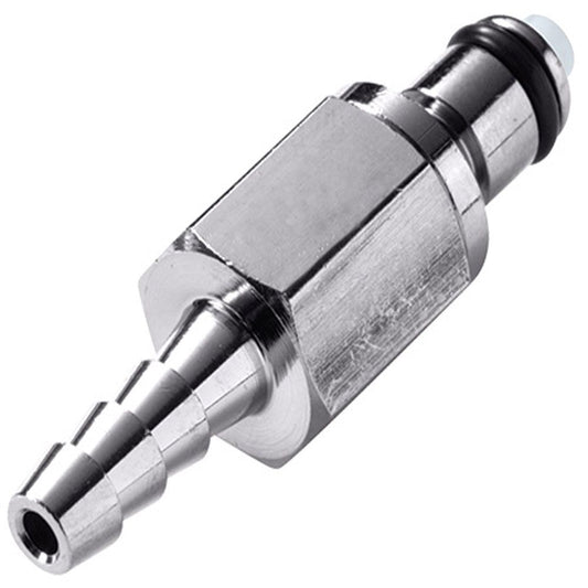 MCD2203 Valved In-Line Hose Barb Coupling Insert 3/16 ID Barb