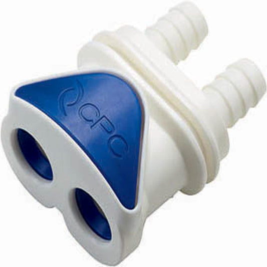 DPC17006 Non-Valved In-Line Hose Barb Coupling Body - 3/8