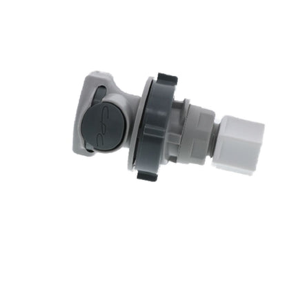 HFCD12612 3/8" Compression Valved Panel Mount Coupling Body