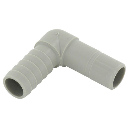 Parker A4TEB4 TrueSeal Acetal Tube Elbow Connector 1/4" Barb x 1/4" OD Stem