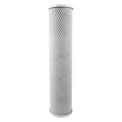 Neo-Pure CTO1-4520-S 4-1/2" x 20" Carbon Block Filter 5 Micron with 6 oz Siliphos CTO/Scale Prevention