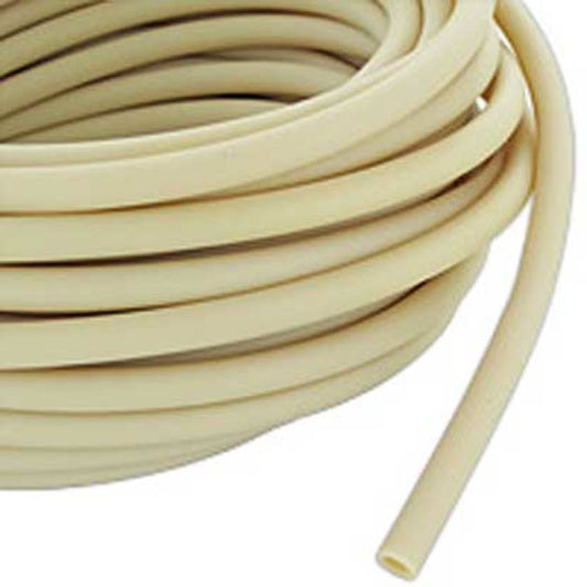 Thermoplastic Rubber Tubing 73A Food Grade Natural [manila] - 5/16 id x 7/16 od