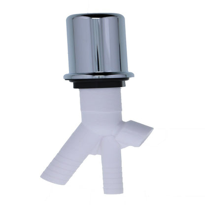 Twin Inlet High Flow Dual Air Gap with Brass Cover Cap