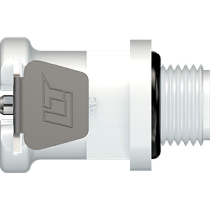 LinkTech 20AC Male Thread Socket, Valved, 1/8" Universal Thread