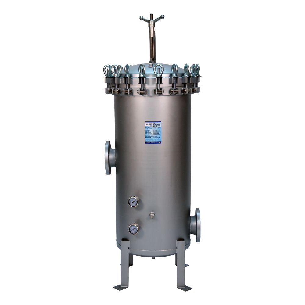 Neo-Pure SBMJ3-304L-4FL Multi-Cartridge Jumbo Filter Housing with Swing Bolts