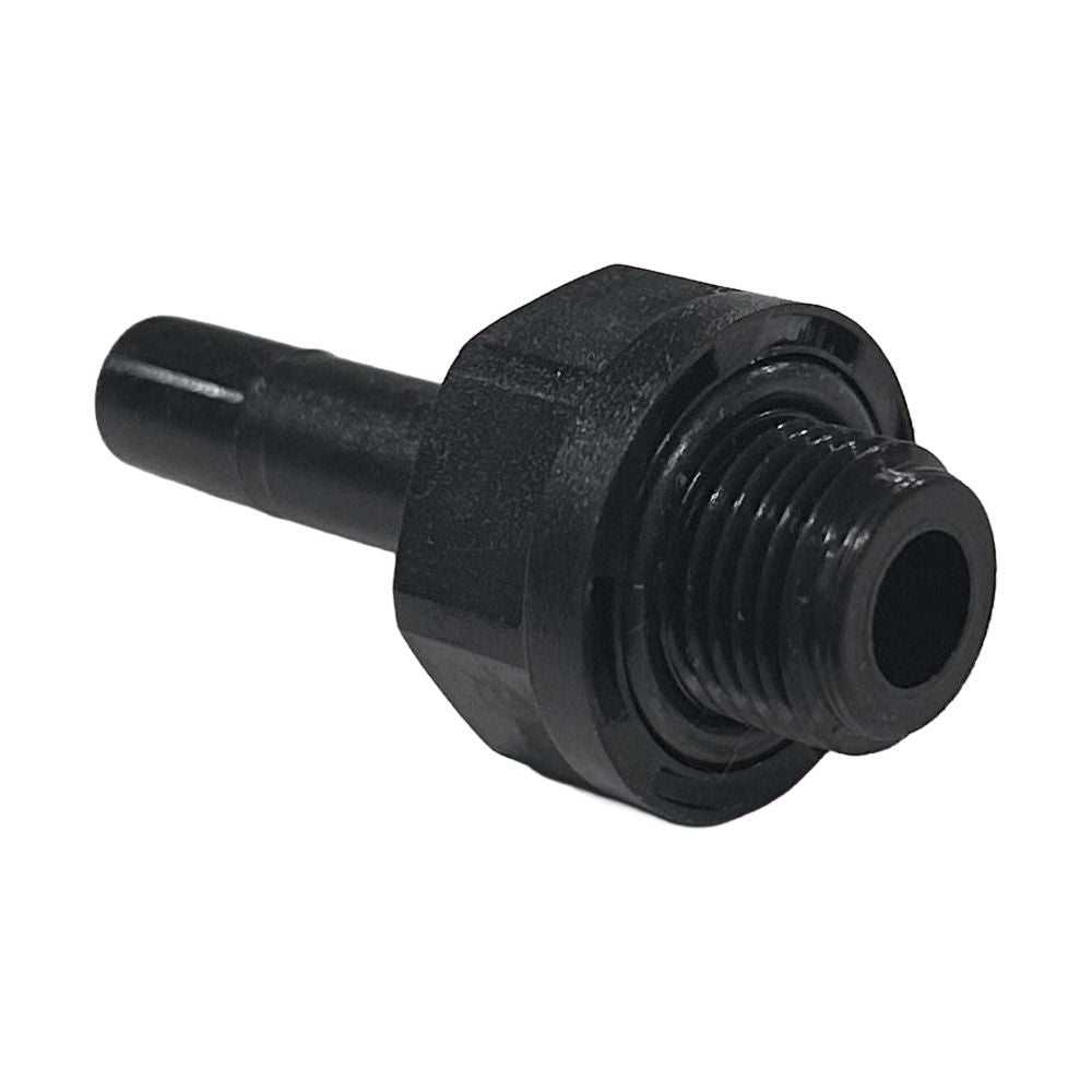 NeoFit - Acetal Black Stem Adapter 6mm stem x 1/4"BSP[P]