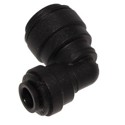 John Guest Reducing Elbow Black Polypropylene  - 3/8 x 1/4