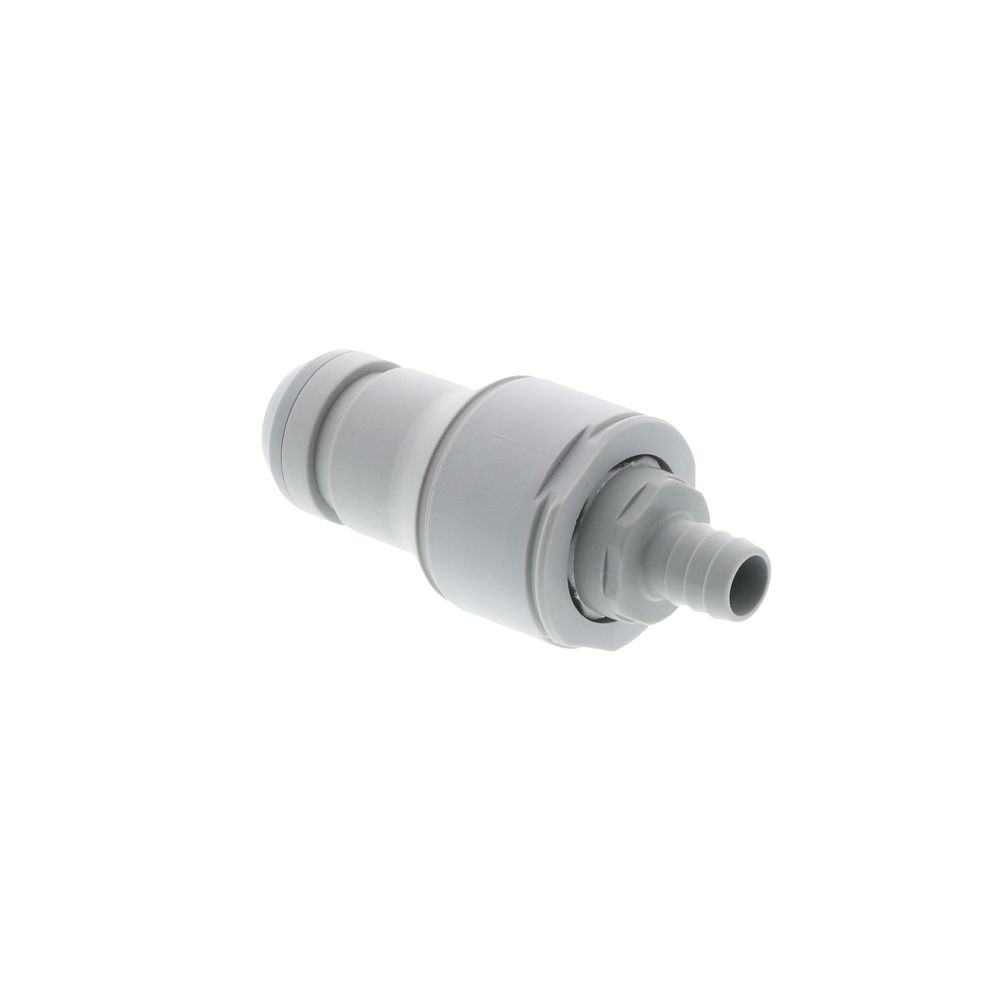 NSHD22008 Valved In-Line Coupling Insert 1/2" ID Barb