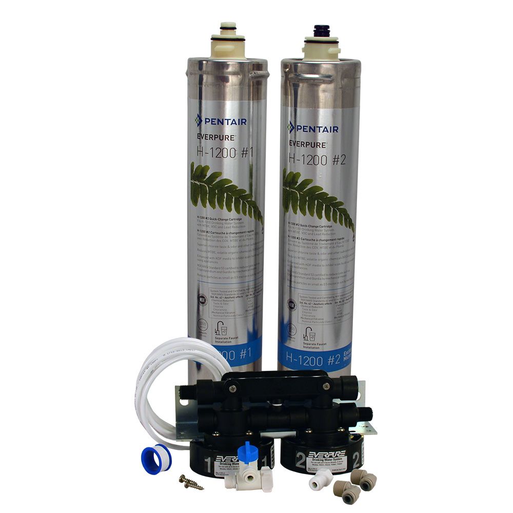 Everpure H-1200 Drinking Water Filter System - H-1200 System [Retail Package]