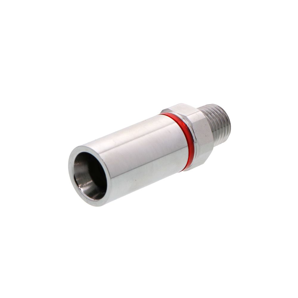 RPLQ4D10004RED Rack and Panel Body Straight Thread Port 1/4 NPT Warm Red