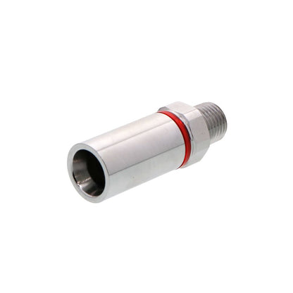 RPLQ4D10004RED Rack and Panel Body Straight Thread Port 1/4 NPT Warm Red