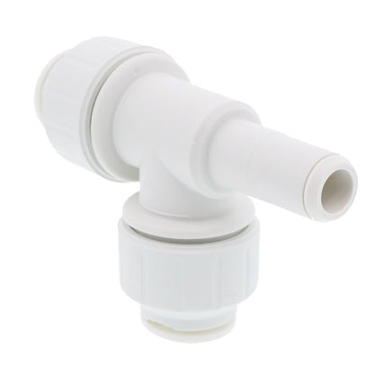 John Guest Stackable Stem Tee - 1/2 CTS x 1/2 CTS Stem x 1/2 CTS Branch