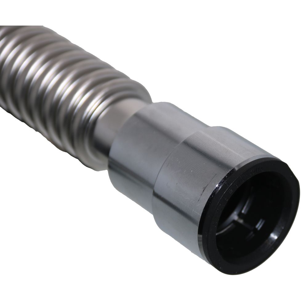Flexible Stainless Steel Water Softener Connector – Clack 1” QC x QC x 24” 