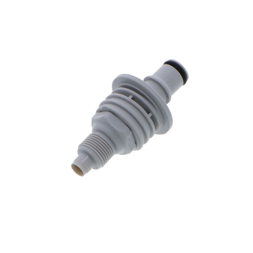 NS4D40006 Valved Panel Mount PTF Coupling Insert 3/8 PTF