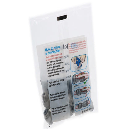 John Guest Male Connector BSPT - 3/16 x 1/4  BSPT