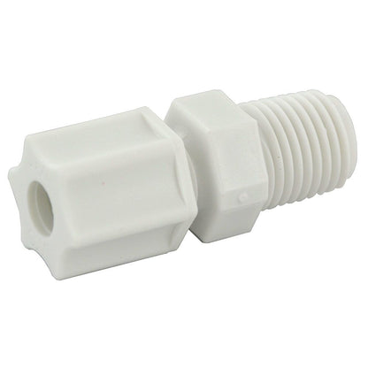 JACO 10-10-6-P-PG Polypropylene Male Connector 5/8 OD Tube x 3/8 MPT