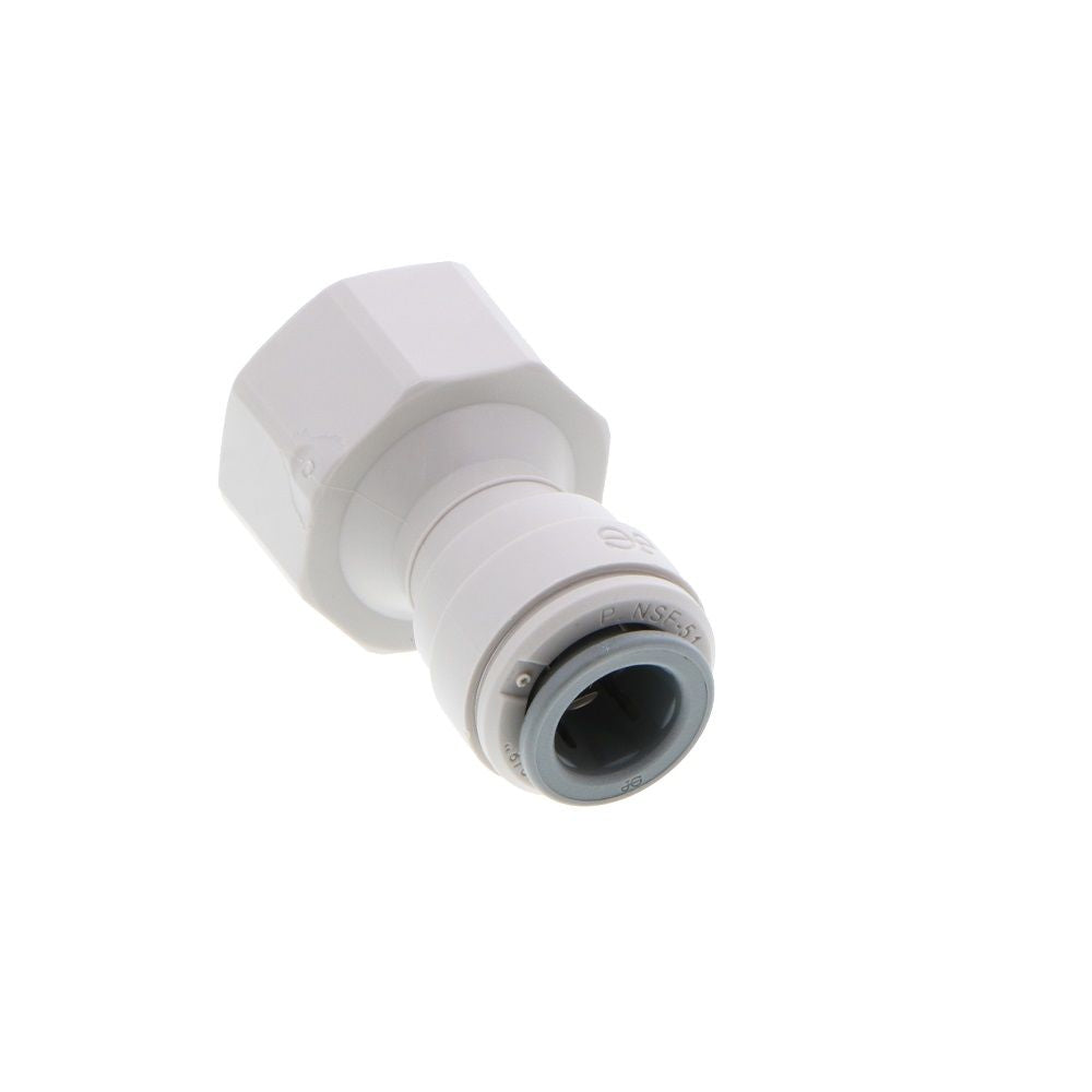 John Guest Female Adapter-Cone End BSPP - 3/8 x 1/2  BSPP