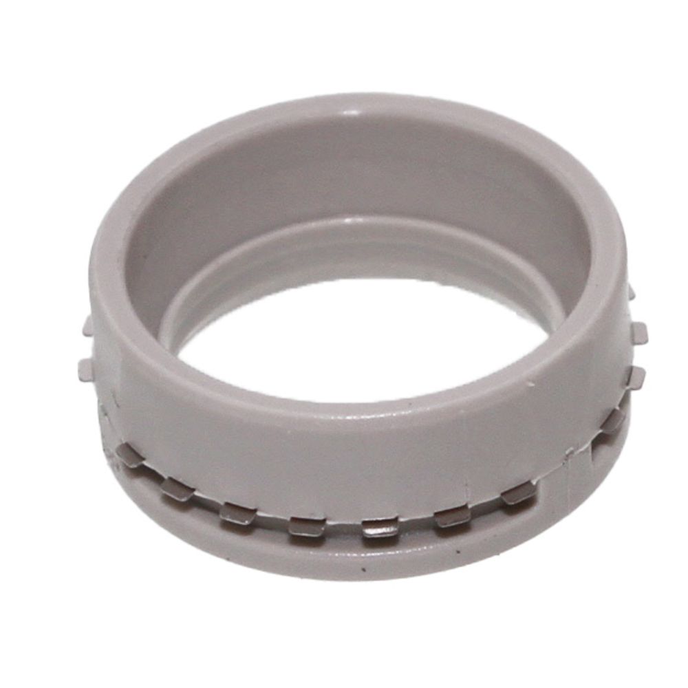 John Guest Metal Half Cartridge - 1/4 Brass Body, Gray Acetal Collet, Single Nitrile O-ring