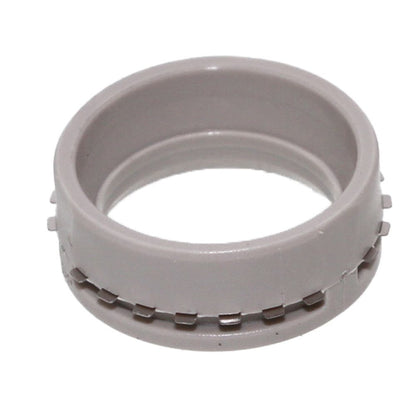 John Guest Metal Half Cartridge - 1/4 Brass Body, Gray Acetal Collet, Single Nitrile O-ring