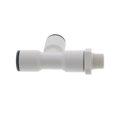 Parker LIQUIfit Swivel Male Run Tee - 1/2 x 3/8 NPTF