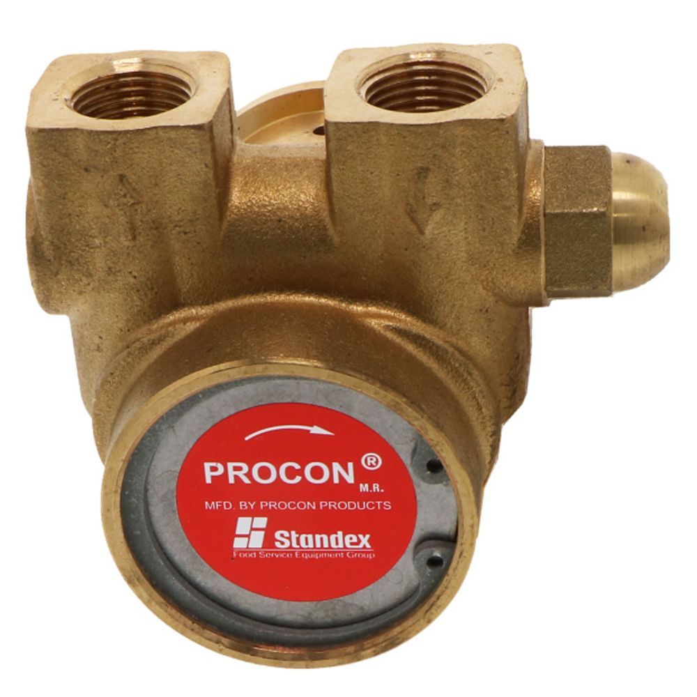 Procon Pump NSF Brass 35 GPH 3/8" NPT - 50 psi PRV w/ .188" Double Flat Drive [Clamp-on]