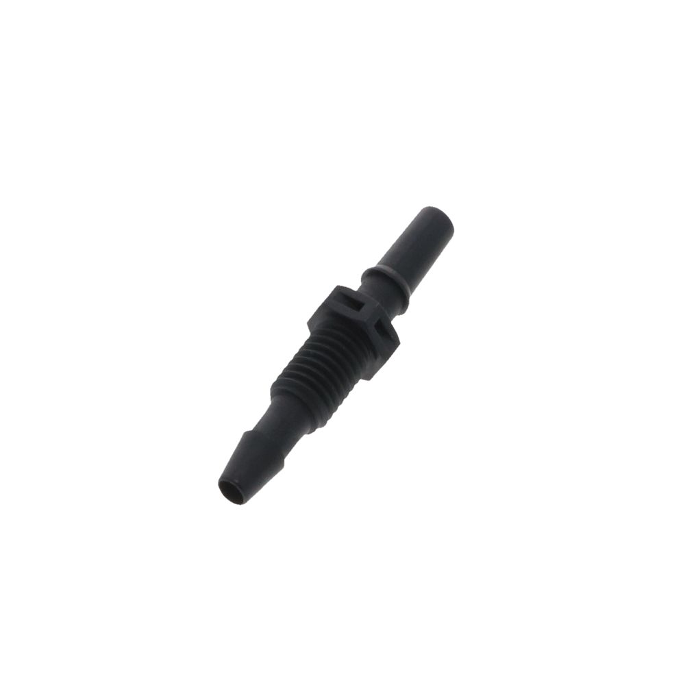 PMLM4131 Luer Fitting Black Nylon Panel Mount Male Luer X 1/8 HB